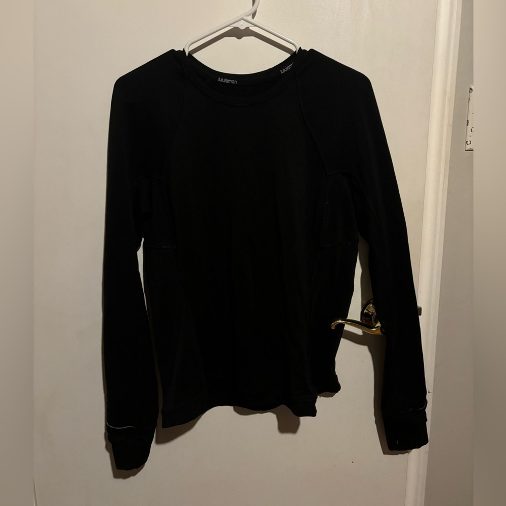 Lululemon its rulu womens top size 10 black